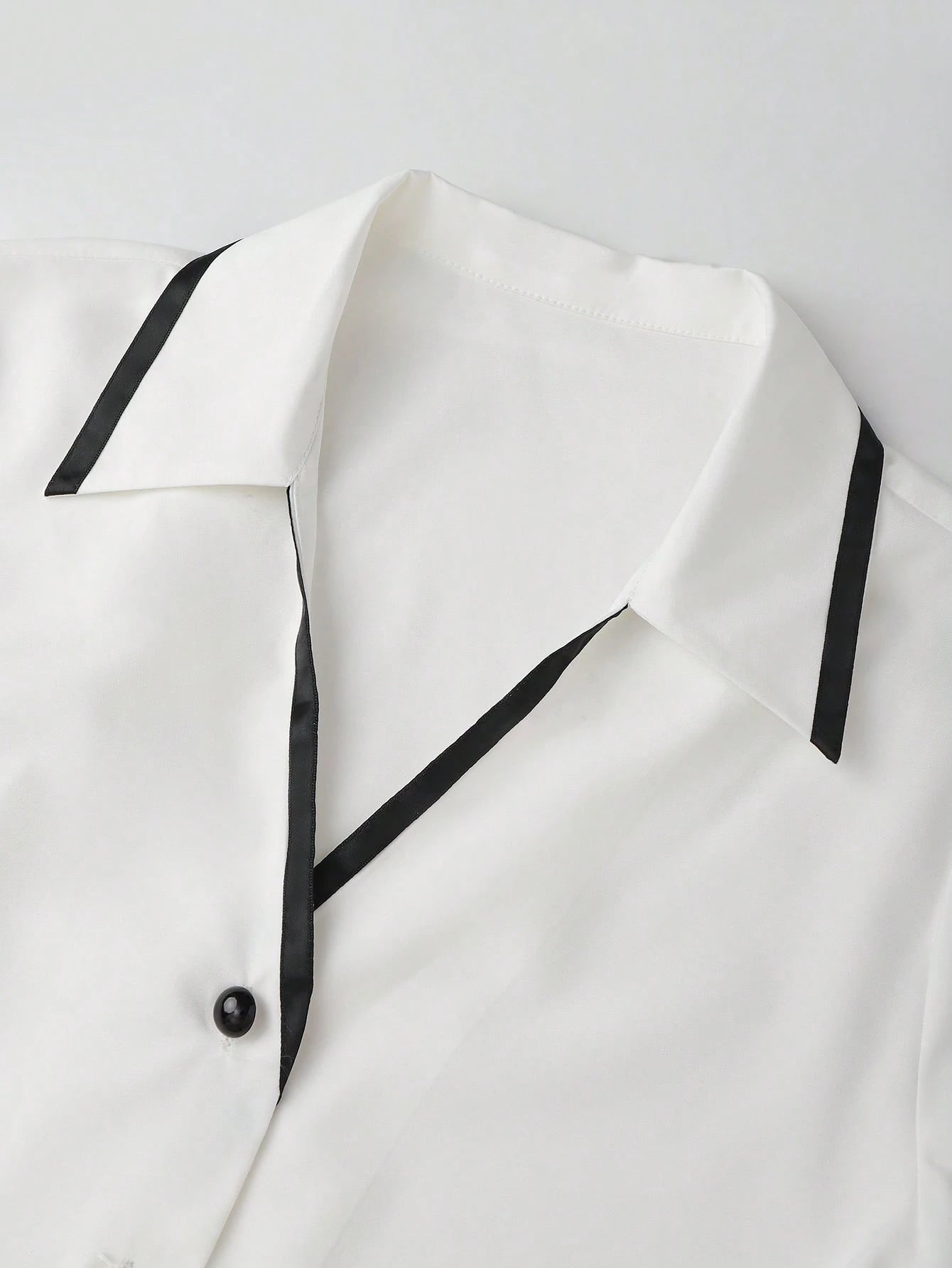 Women's Casual Contrast Color Shirt FD - Negative Apparel