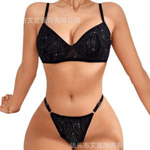 Women's Daily wear Bra Panties Thong Set - Negative Apparel