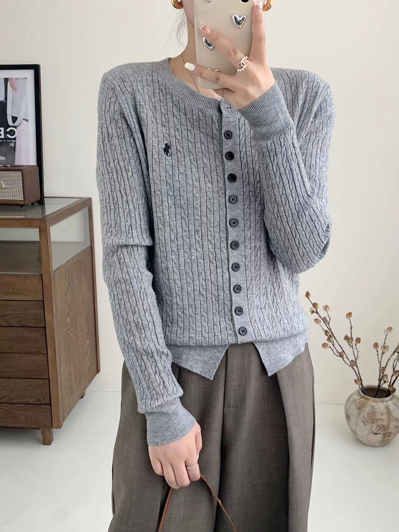 Women’s Embroidered Andy Velvet Cardigan – Soft Gentle Wind Style FD - Negative Apparel