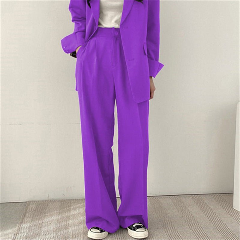 Women's high - end suit pants - Negative Apparel