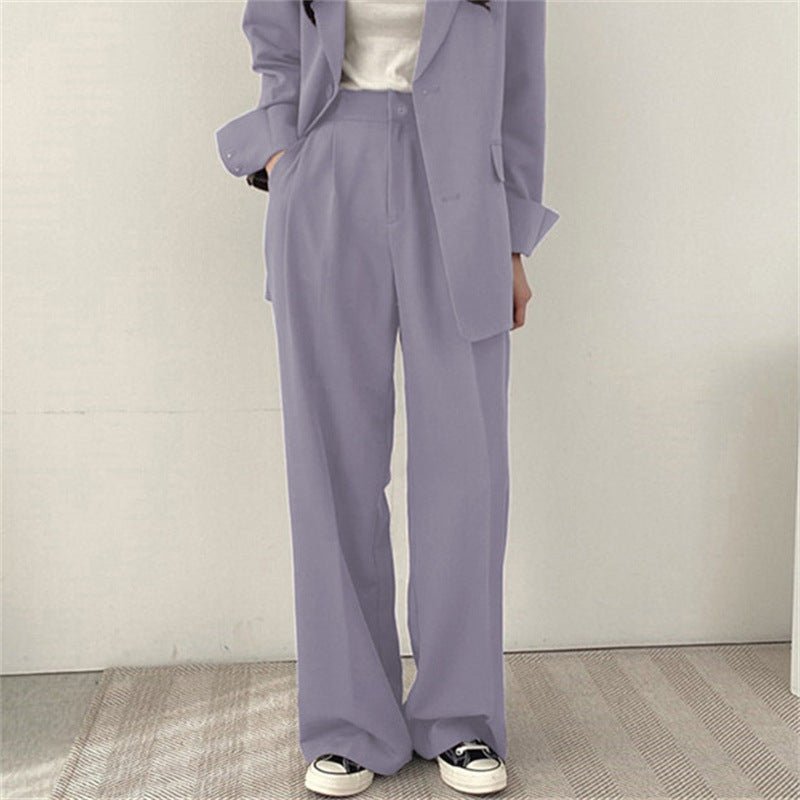 Women's high - end suit pants - Negative Apparel