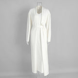 Women’s Knit Two - Piece Skirt Set | Solid Color Casual Suit | Autumn 2025 Collection - Negative Apparel