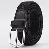Women's Korean style fashion elastic elastic braided belt unisex student versatile decorative belt - Negative Apparel