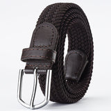 Women's Korean style fashion elastic elastic braided belt unisex student versatile decorative belt - Negative Apparel