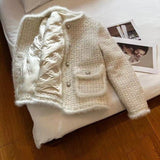 Women’s Padded Crew Neck Jacket – Thick Winter Casual Korean Style, Winter 2025 Collection - Negative Apparel