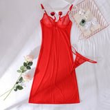 Women’s Red Polyester Role - Playing Costume | Autumn 2025 Three - Point Outfit - Negative Apparel