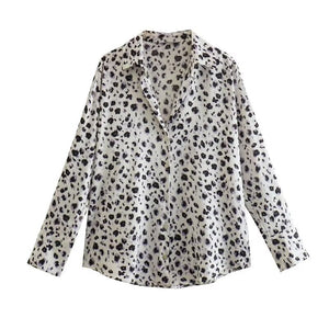 Women's Silk Satin Shirt - 20 Colors - Negative Apparel