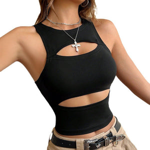 Women’s Sleeveless Hollow - Out Street Top – Spring 2025 Collection - Negative Apparel