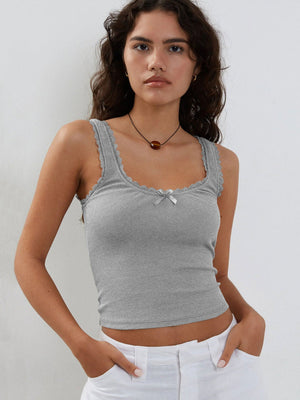 Women's slim fit bm knitted camisole vest inner wear - Negative Apparel