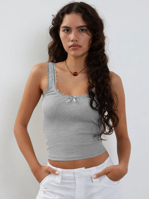 Women's slim fit bm knitted camisole vest inner wear - Negative Apparel