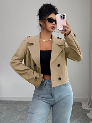 Women’s Solid Color Knitted Polo Collar Vest | Slim Fit Buttoned Cardigan – Autumn 2025 - Negative Apparel