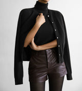 Women’s Solid Color Vest & Cardigan Set | 2 - Piece Knit Outfit | Autumn 2025 - Negative Apparel