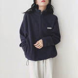 Women’s Stand - Up Collar Pullover Sweater – Japanese & Korean Casual Style, Autumn 2025 Collection - Negative Apparel