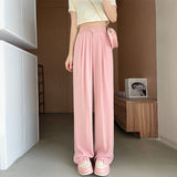 Women's Suit Draped Wide - leg pants pants - Negative Apparel
