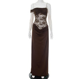 Women's summer style suspender lace dress - Negative Apparel