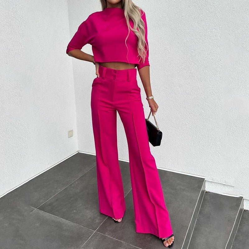 Women's Two - piece Suit Women's Formal Office Wear - Negative Apparel