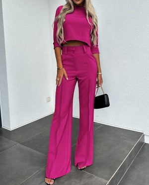 Women's Two - piece Suit Women's Formal Office Wear - Negative Apparel