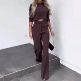 Women's Two - piece Suit Women's Formal Office Wear - Negative Apparel