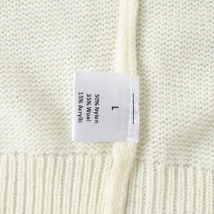 Women’s Wool Blend Sweater · Loose Pullover Knitwear · Autumn Winter Long Sleeve Casual Top - Negative Apparel