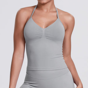 Zenith Halter Tank | Bold. Balanced. Boundless. - Negative Apparel