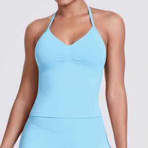 Zenith Halter Tank | Bold. Balanced. Boundless. - Negative Apparel