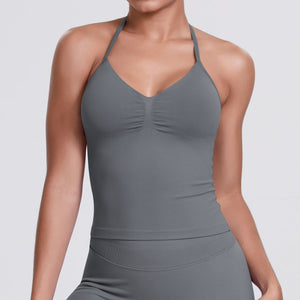 Zenith Halter Tank | Bold. Balanced. Boundless. - Negative Apparel