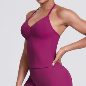 Zenith Halter Tank | Bold. Balanced. Boundless. - Negative Apparel