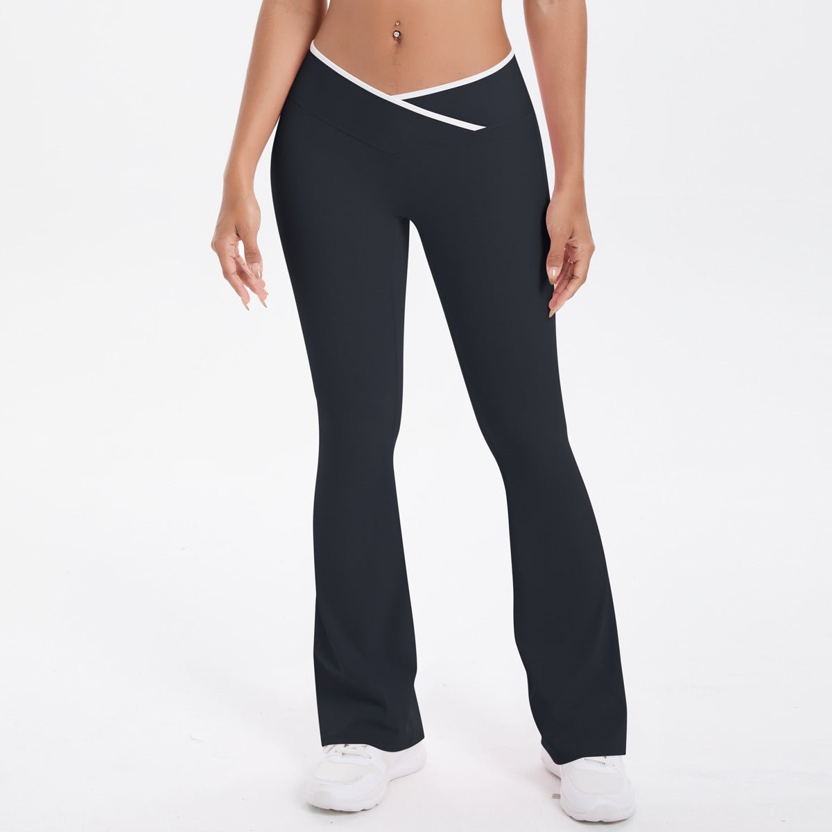 Zenith Wide - Leg Flare Pants | Fluid. Powerful. Poised. - Negative Apparel