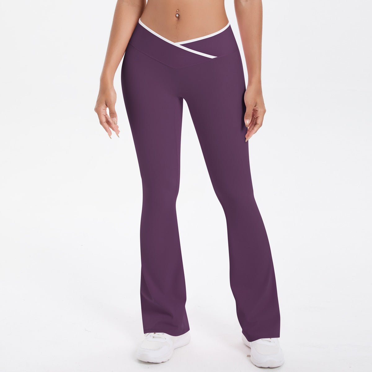 Zenith Wide - Leg Flare Pants | Fluid. Powerful. Poised. - Negative Apparel