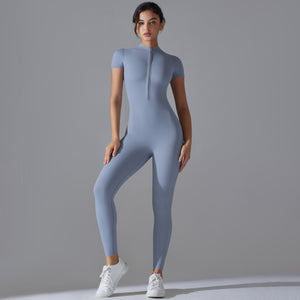 Zenith Zip Bodysuit | Sleek. Sculpted. Supreme. - Negative Apparel