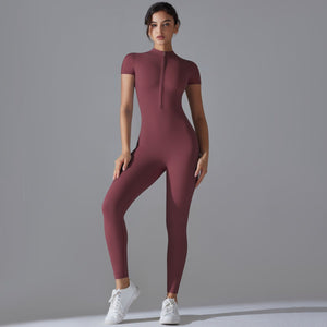 Zenith Zip Bodysuit | Sleek. Sculpted. Supreme. - Negative Apparel