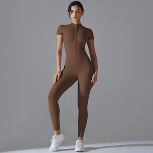 Zenith Zip Bodysuit | Sleek. Sculpted. Supreme. - Negative Apparel