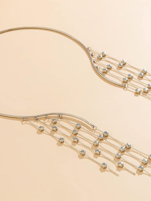 1 Piece Irregular Star Shaped Tassel Charm Necklace For Women - Negative Apparel