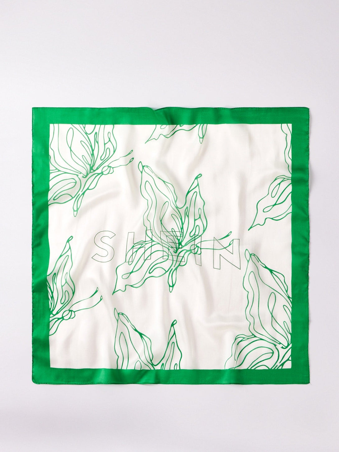 1PC Butterfly Print Scarf - Negative Apparel