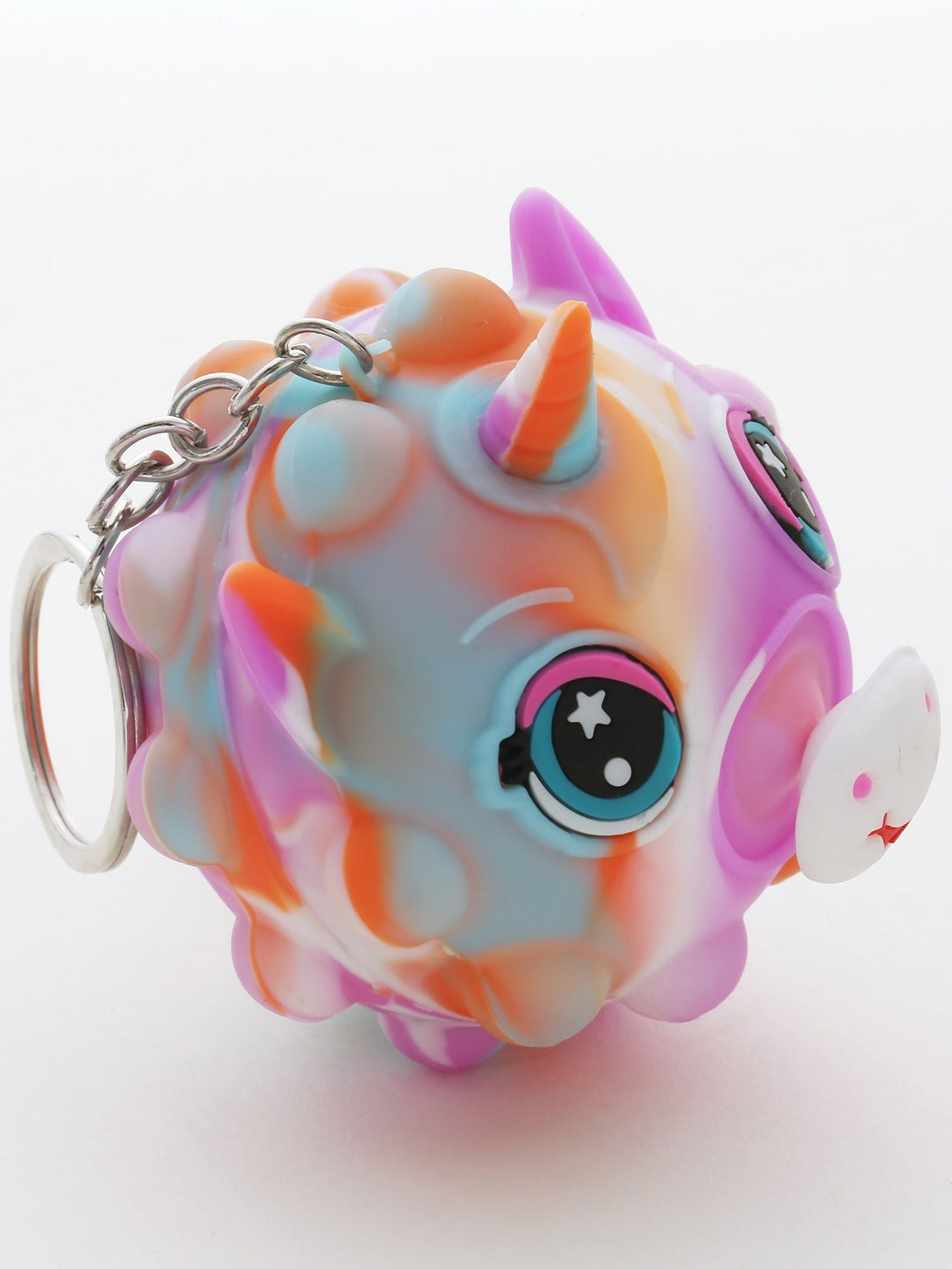 1pc Random Unicorn Design Fidget Toy Charm Keychain - Negative Apparel