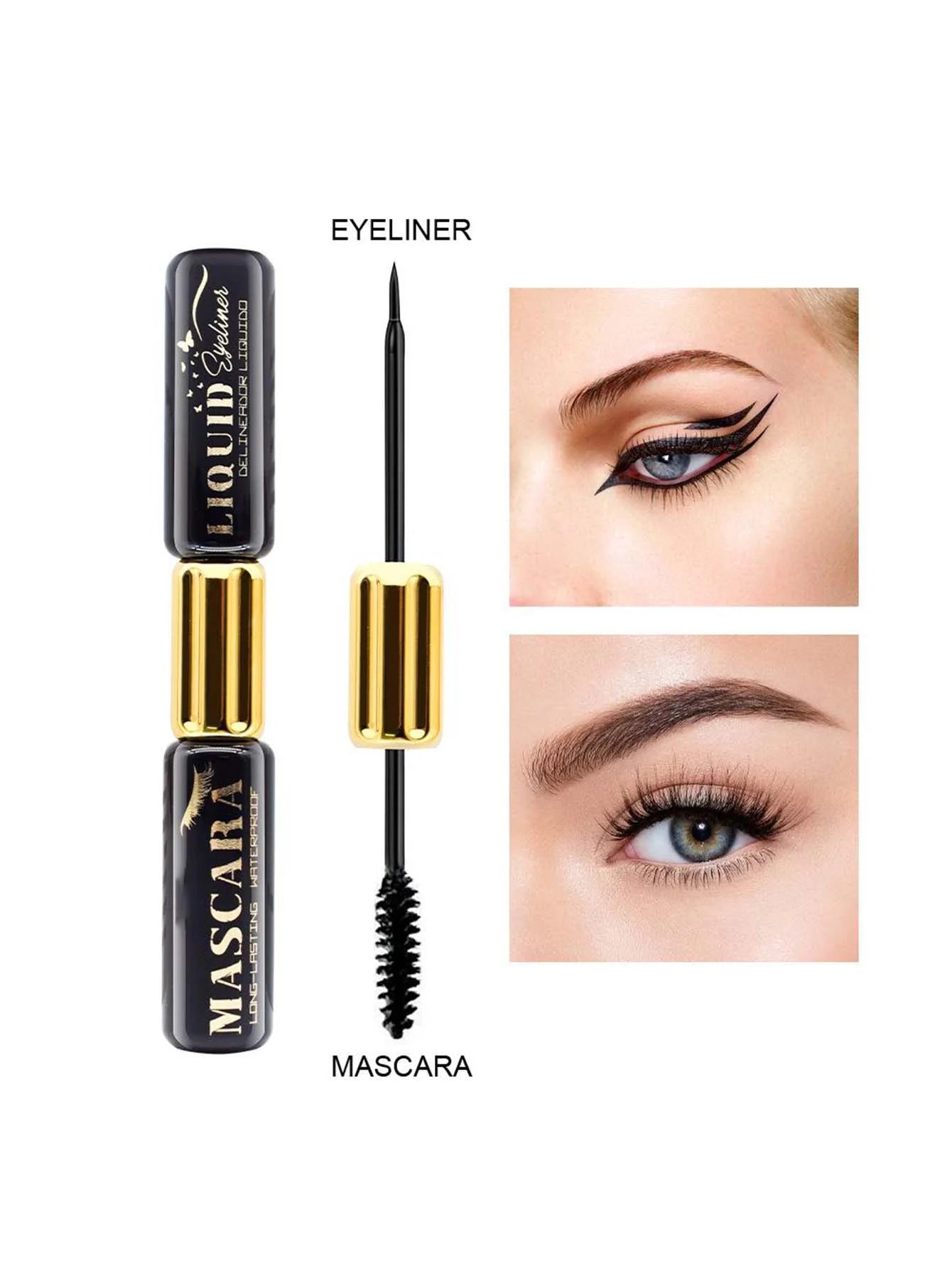 2 IN 1 Mascara & Eyeliner - Negative Apparel