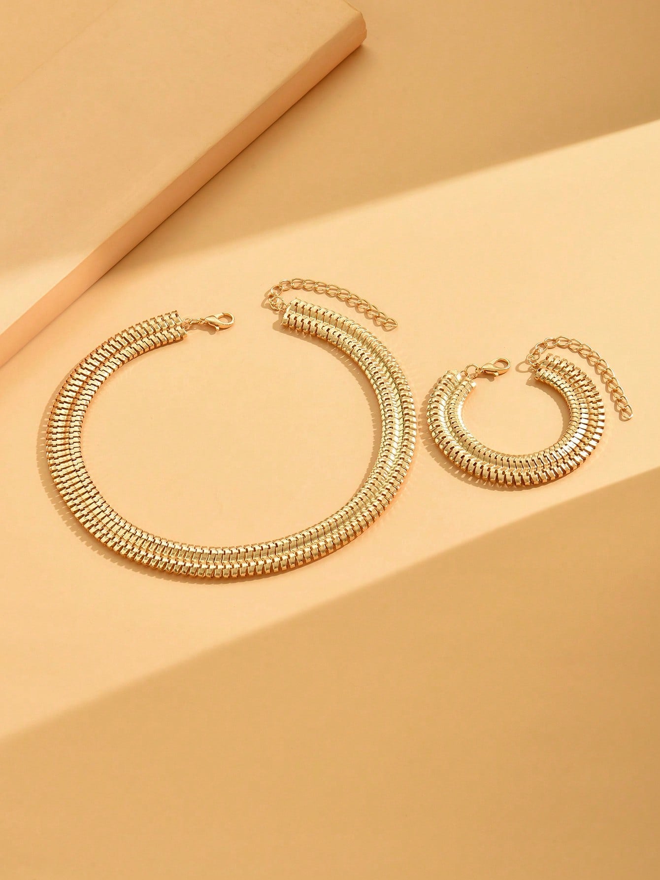 2pcs/set Necklace And Bracelet Set For Women - Negative Apparel