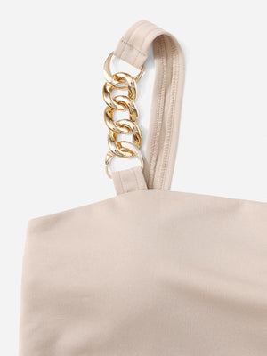 Chain Detail Crop Cami Top - Negative Apparel
