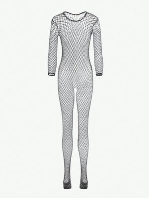 Classic Sexy Fishnet Bodystocking Without Lingerie Set - Negative Apparel