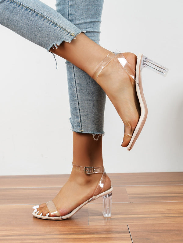 negative heel sandals