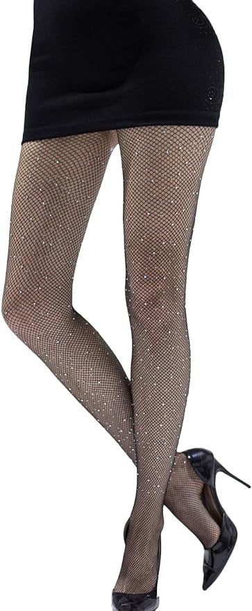 High Waisted Sheer Stockings Pantyhose Fishnet Stockings - Negative Apparel