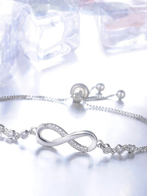 Infinity Decor Bracelet - Negative Apparel