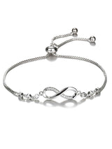 Infinity Decor Bracelet - Negative Apparel