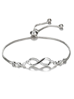 Infinity Decor Bracelet - Negative Apparel