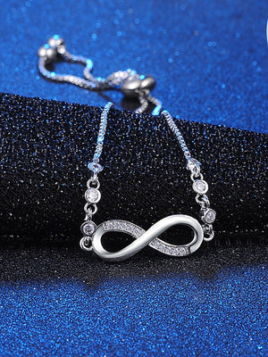 Infinity Decor Bracelet - Negative Apparel