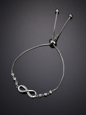 Infinity Decor Bracelet - Negative Apparel