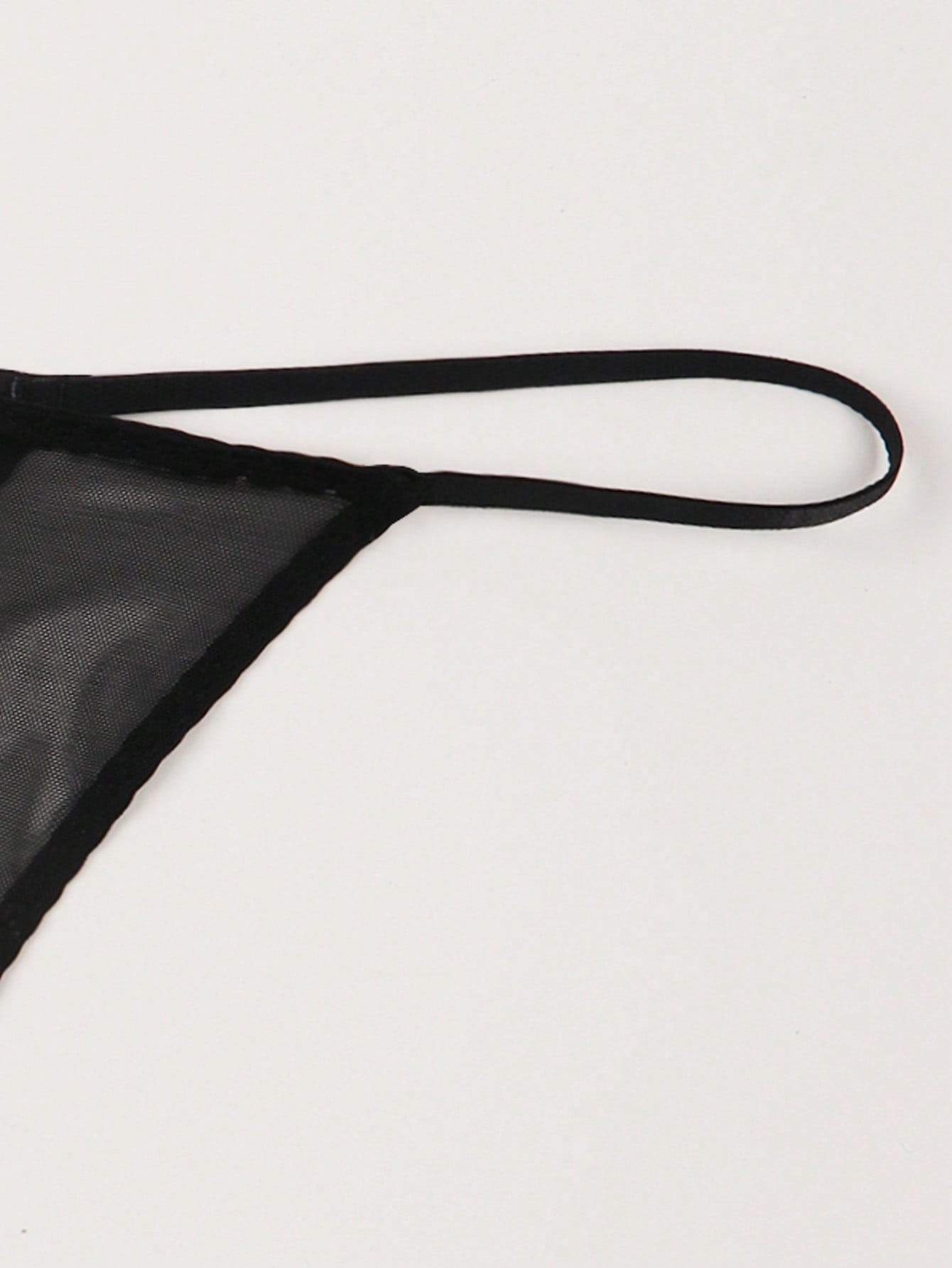 Ladies' Sxy Mesh Pattern Breathable Thong Panties - Negative Apparel