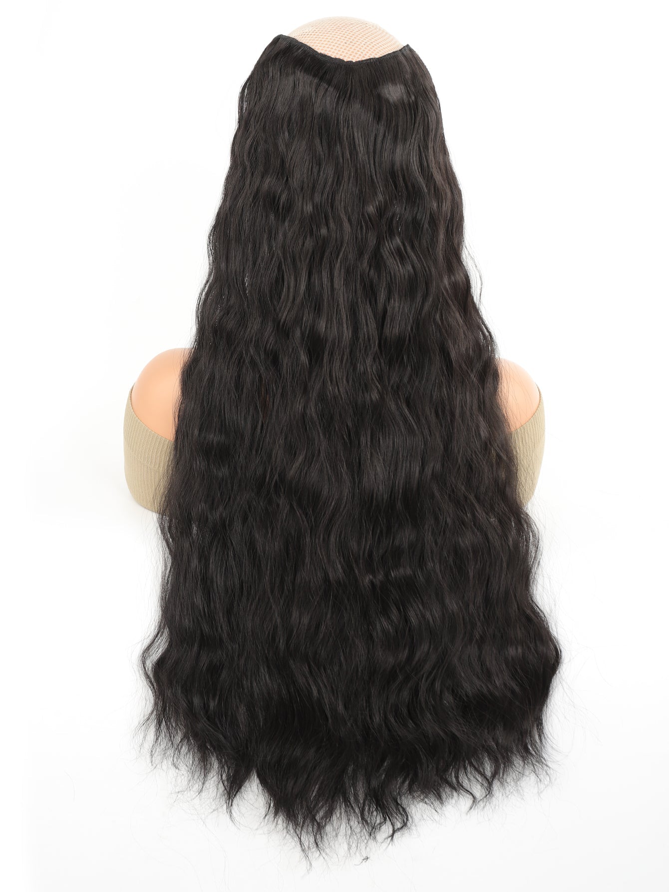 Long Curly Synthetic Hair Extension - Negative Apparel