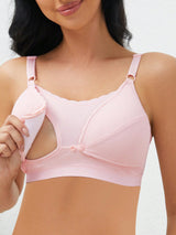 Maternity Scallop Trim Nursing Bra - Negative Apparel