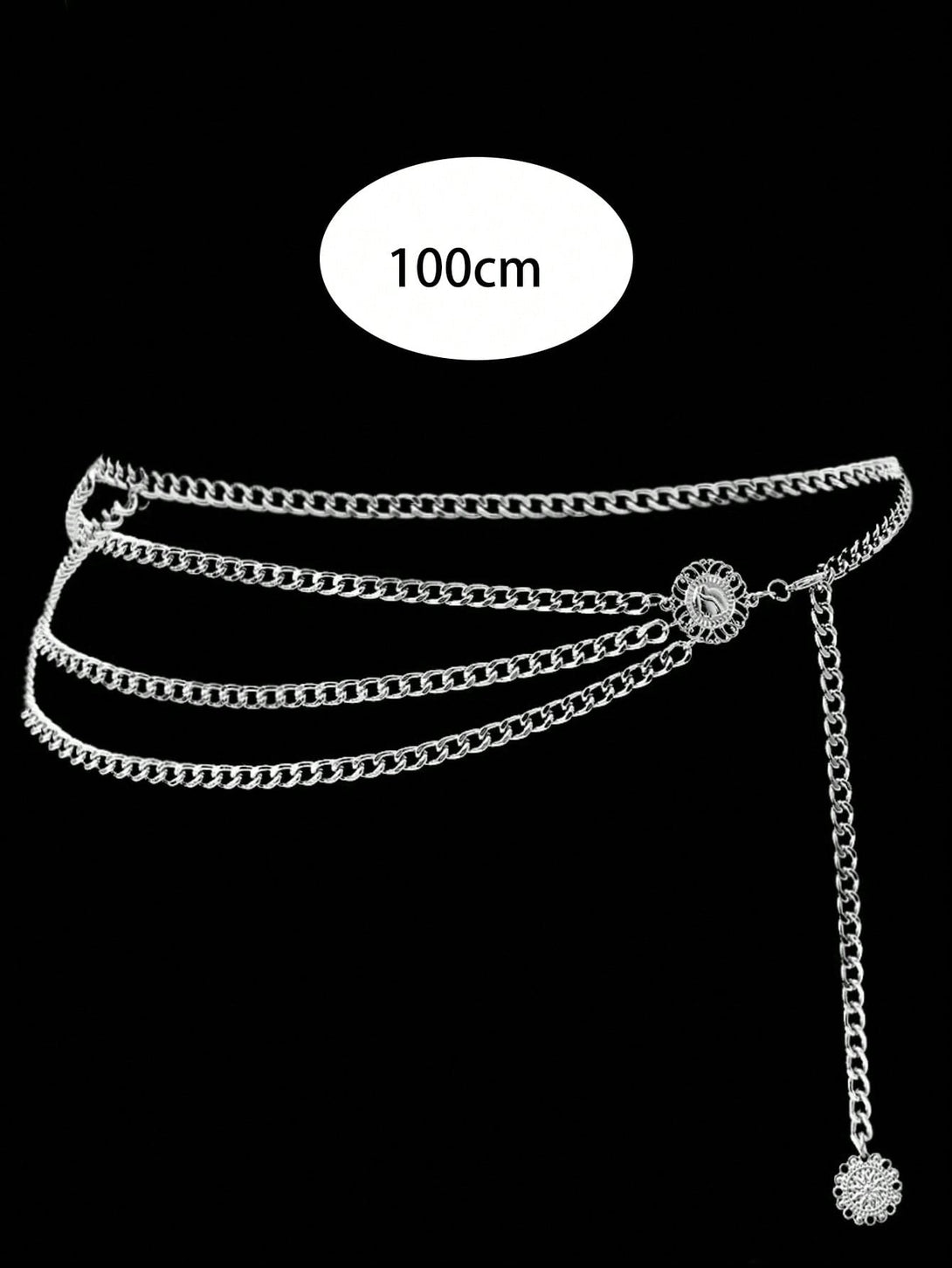 Minimalist Layered Waist Chain - Negative Apparel